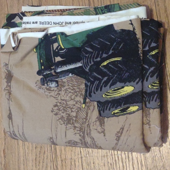 John Deere tractor fabric large chunk - Picture 2 of 2